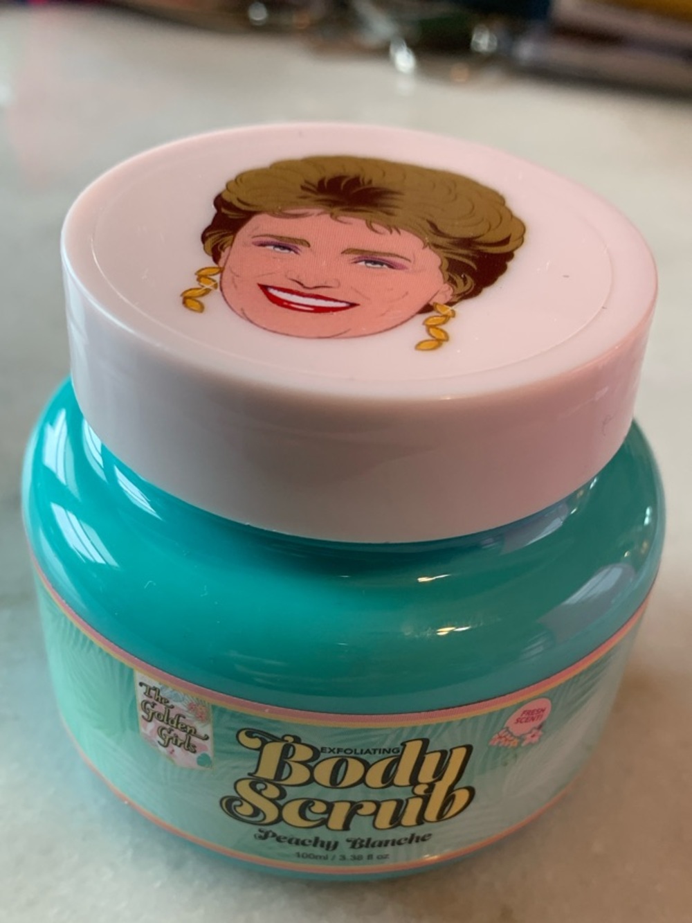 Golden Girls Exfoliating Body Scrub - Peachy Blanche